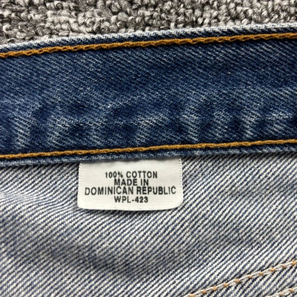 Vintage 2000s Levis XX 501 Straight Leg Medium Wash Blue Denim Jeans Size 38x34